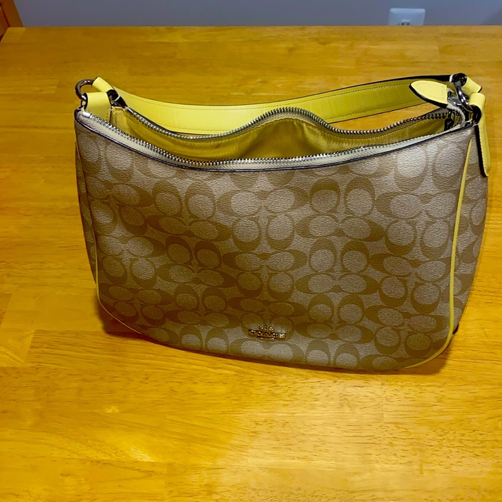 Genuine Coach shoulder bag. Very clean. Carried 3 times.